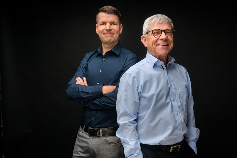 Michael Bettzüge und sein Vater Wolfram Bettzüge
